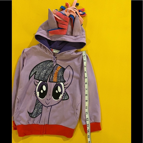 NWT Purple My Little Pony Hoodie - Picture 3 of 7